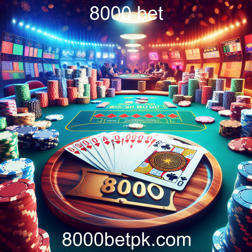 Explorando as Mesas de Jogos no 8000 Bet